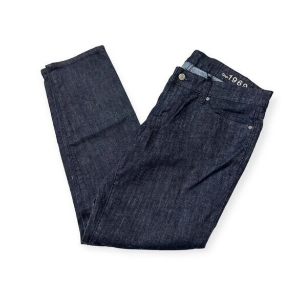 Gap 1969 Always Skinny Jeans Dark Blue, Size 31/12P - Picture 3 of 11